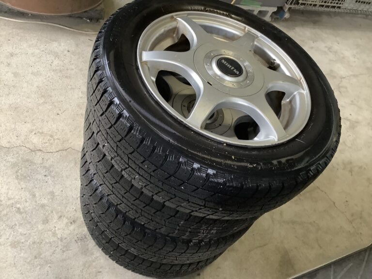 車のアルミタイヤ・アルミホイール回収業者 岡山県全域対応致します 