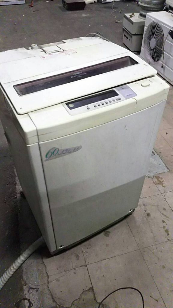 岡山市北区大和町付近で回収した洗濯機です。