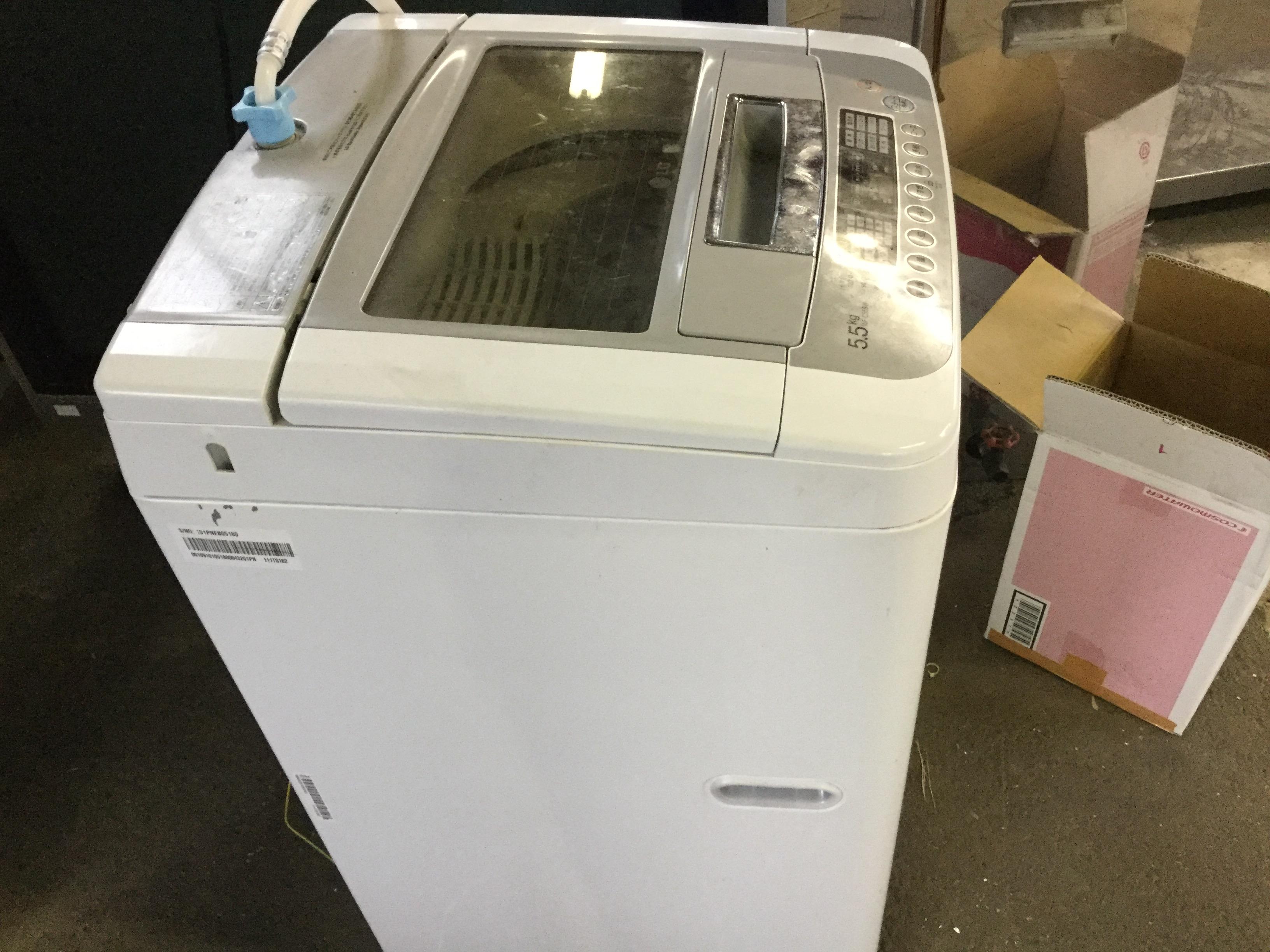 岡山市南区で不用品回収した洗濯機
