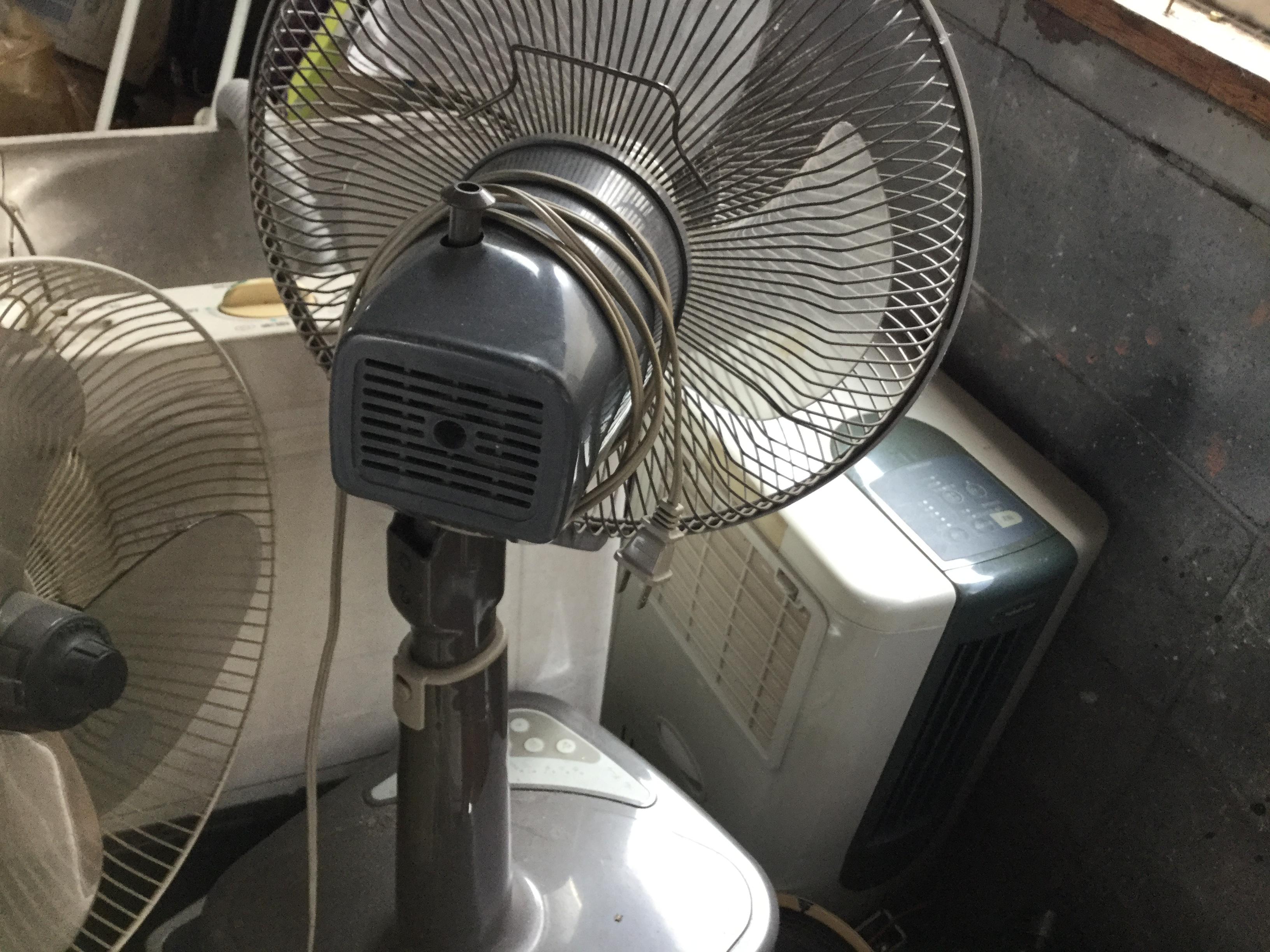 津山市で不用品回収した扇風機