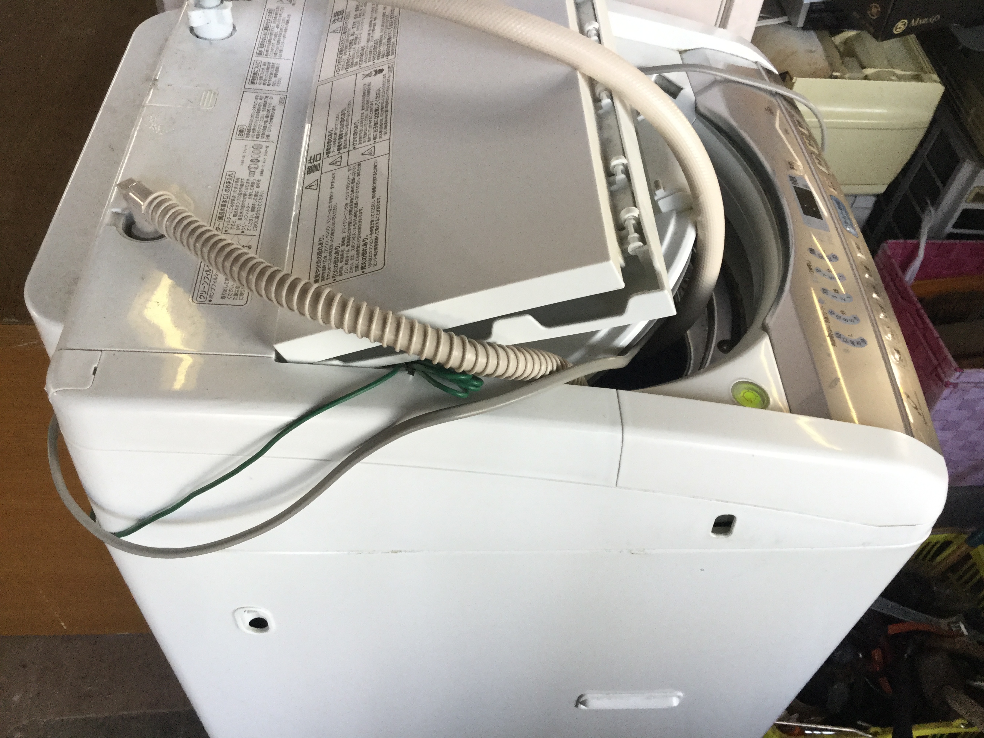 岡山県津山市で不用品回収した洗濯機