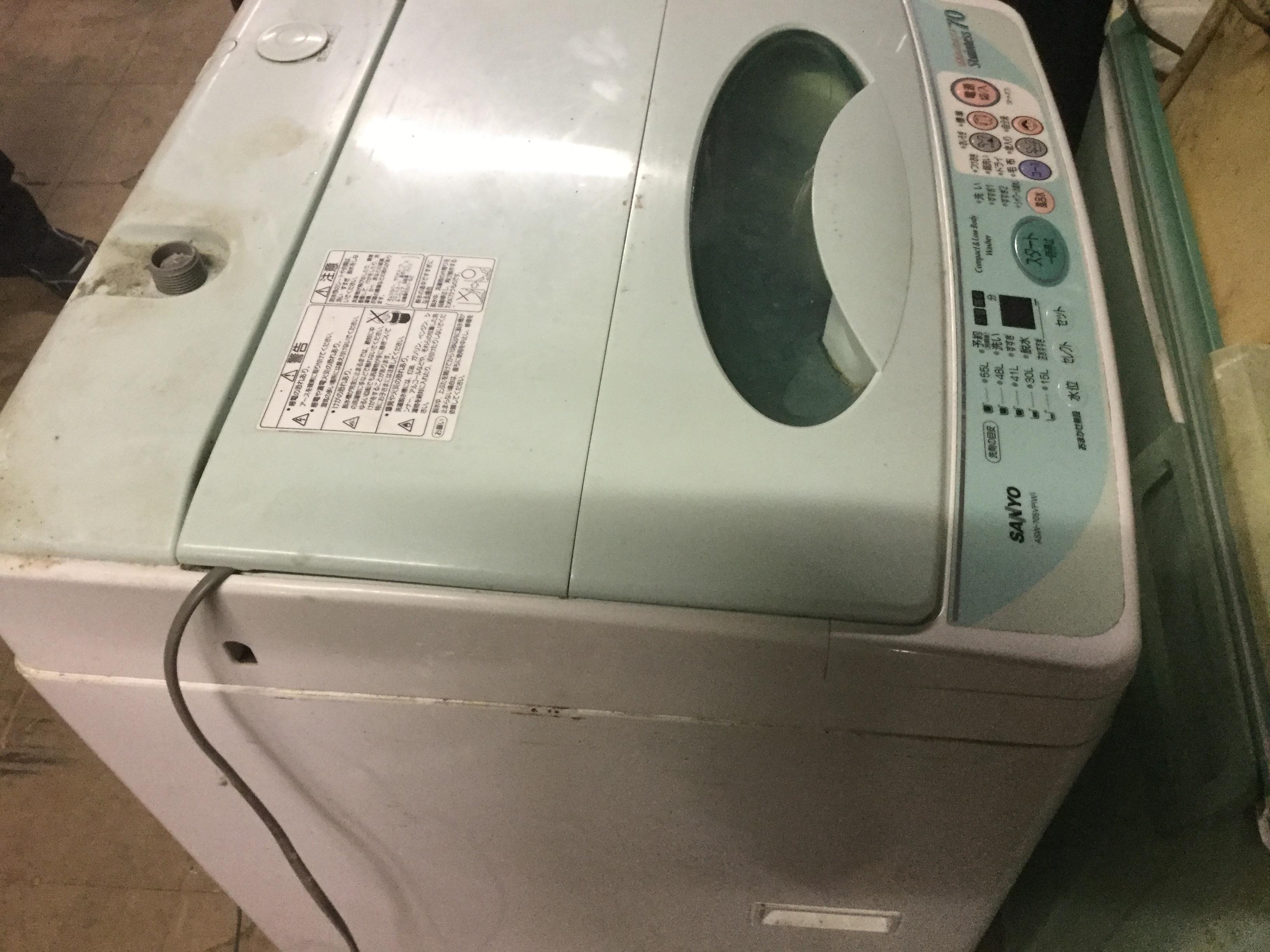 岡山県岡山市北区で不用品回収した洗濯機