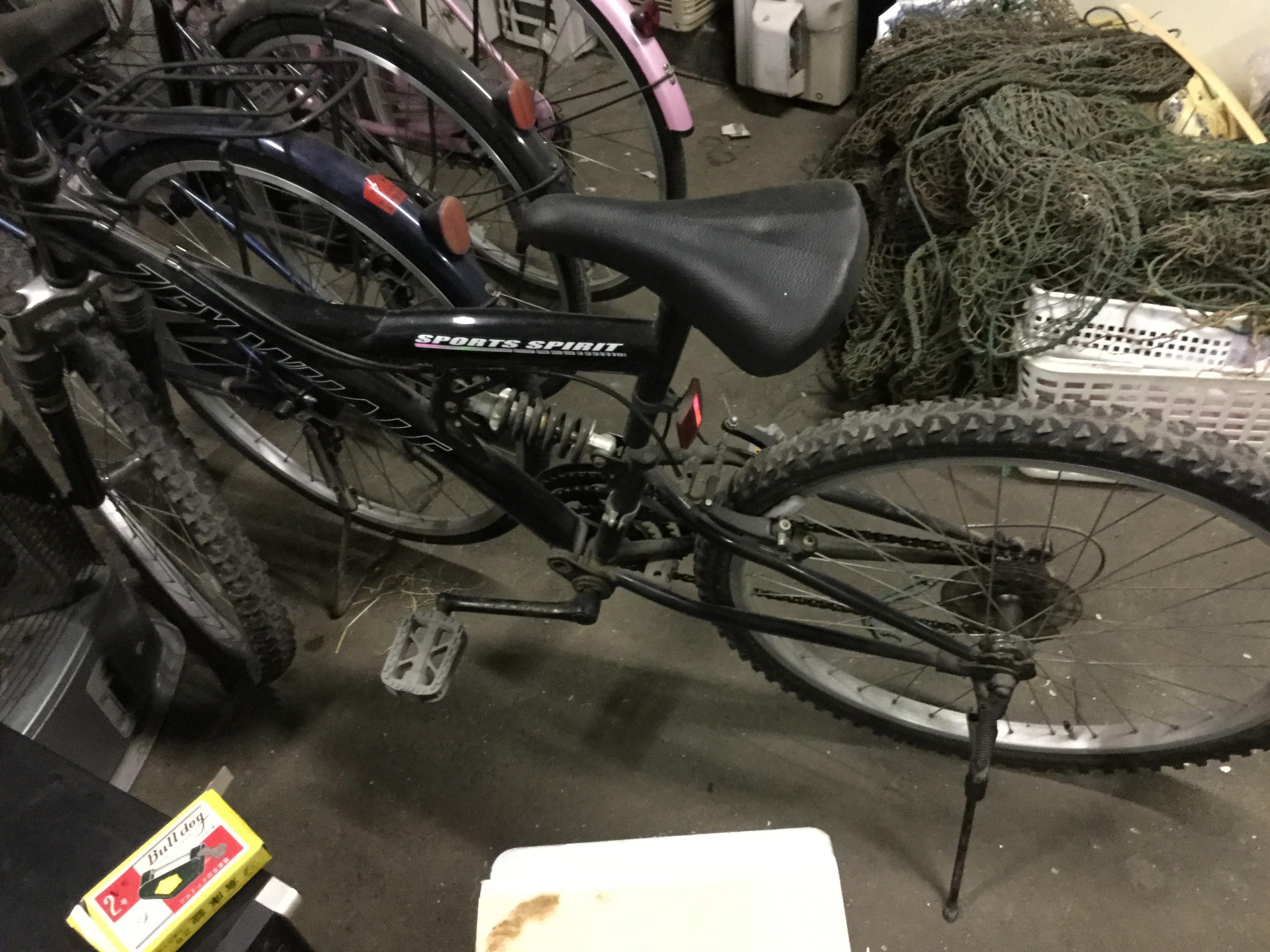 津山市で不用品回収した自転車
