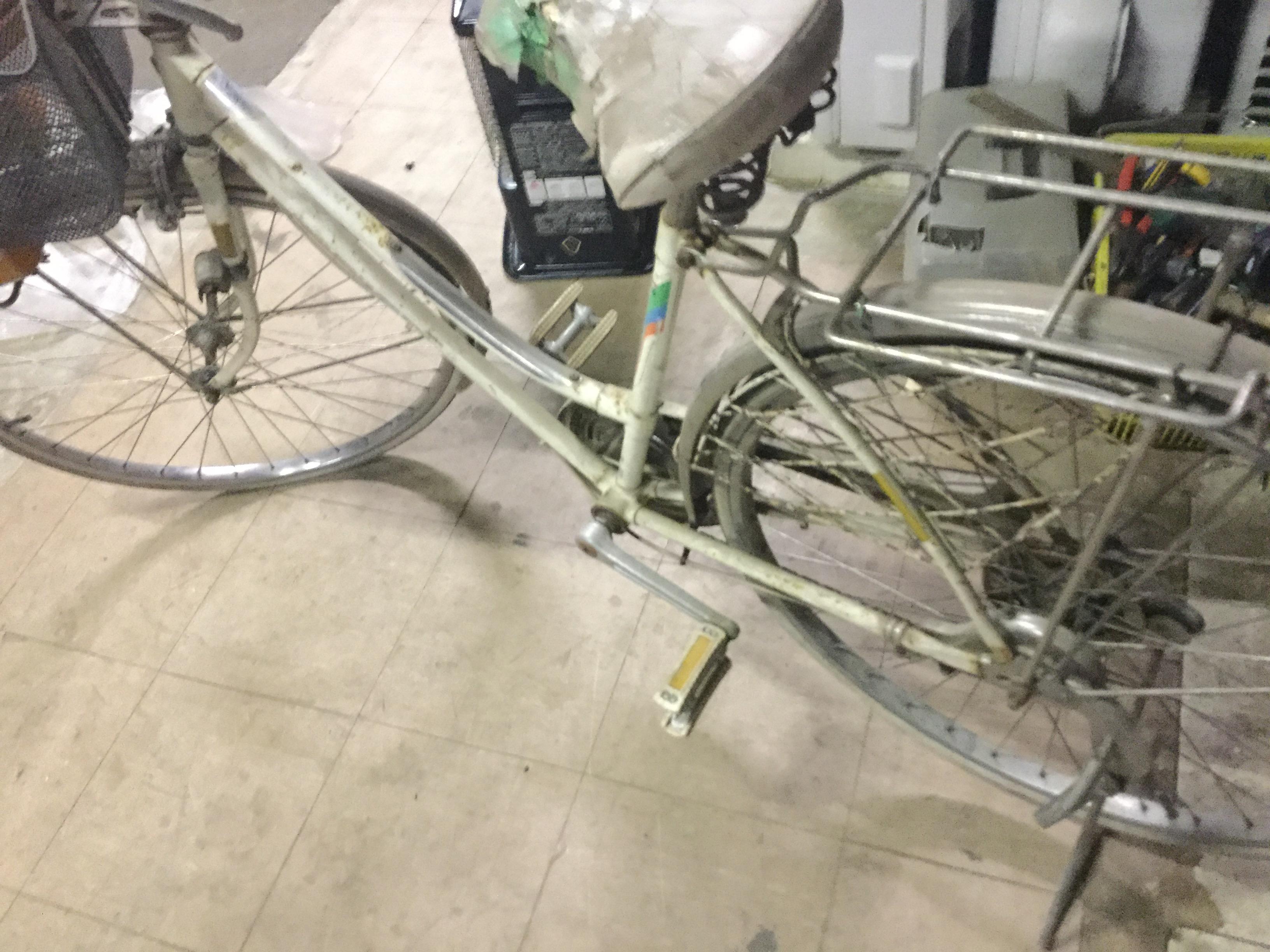 岡山市北区で自転車回収・処分