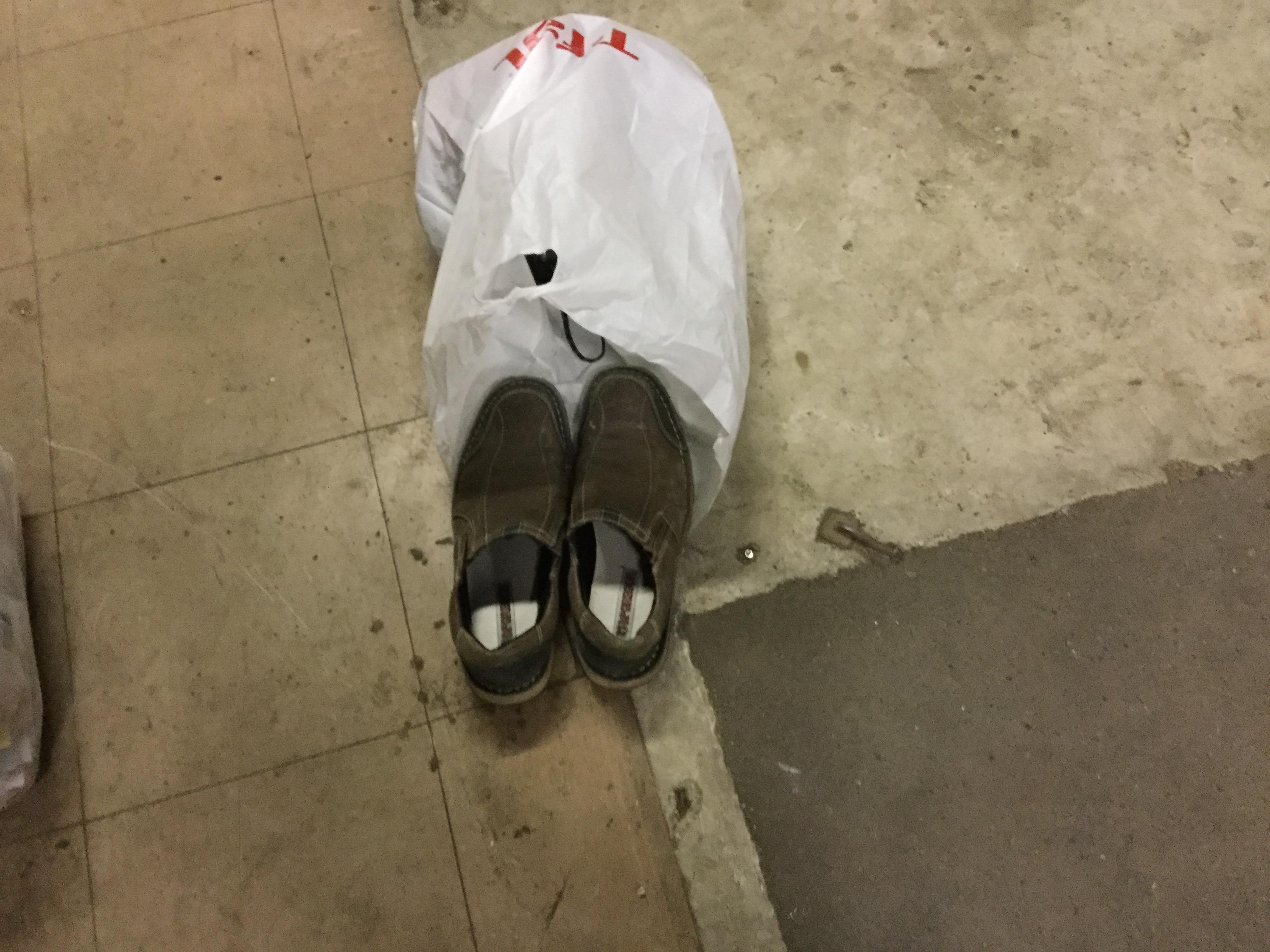 玉野市で回収した靴