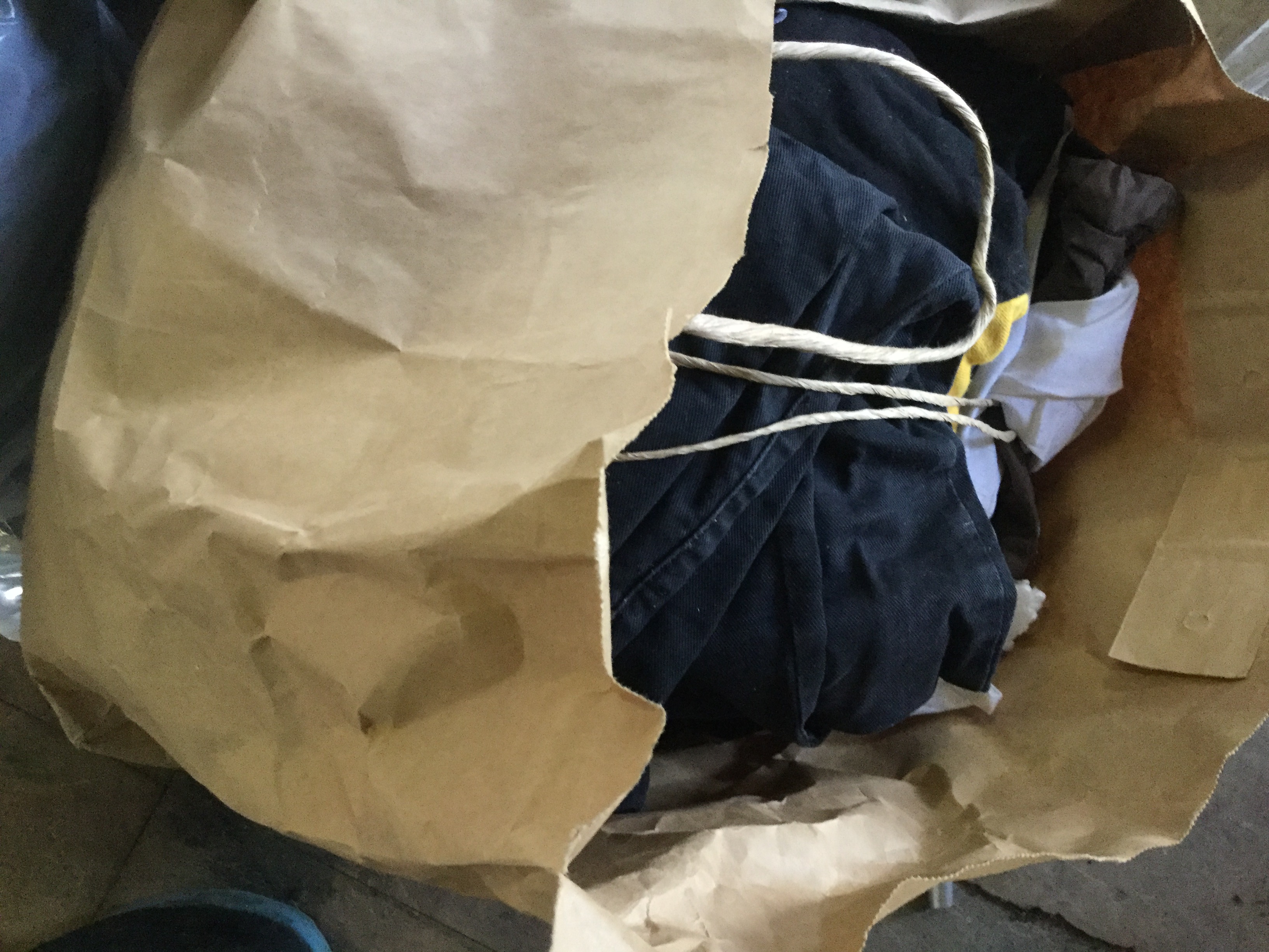 岡山市北区で不用品の回収・処分した衣類