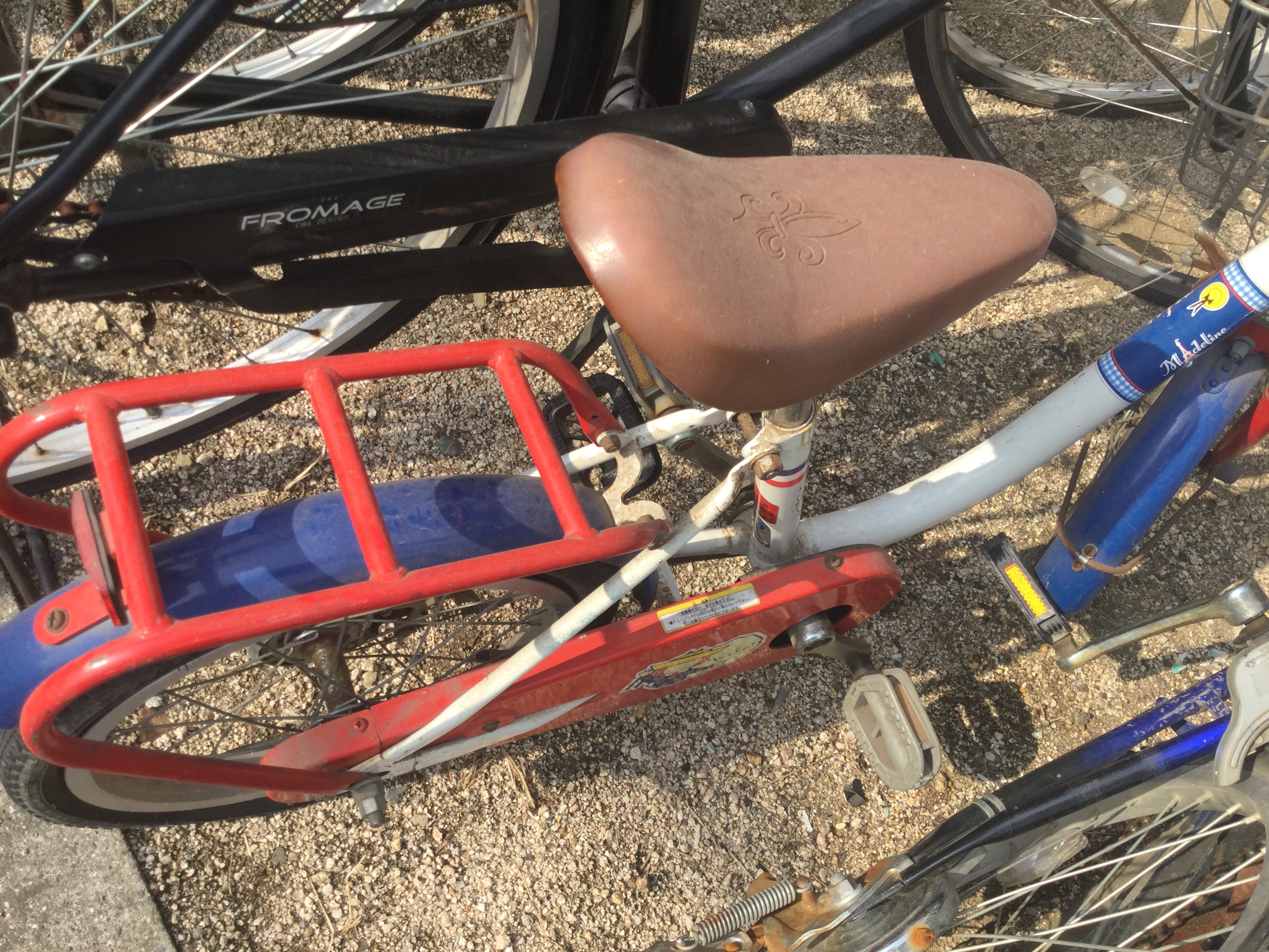 岡山市中区で不用品の回収・処分した自転車