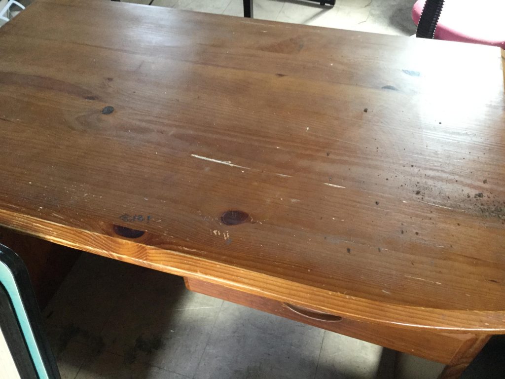 テーブルです。