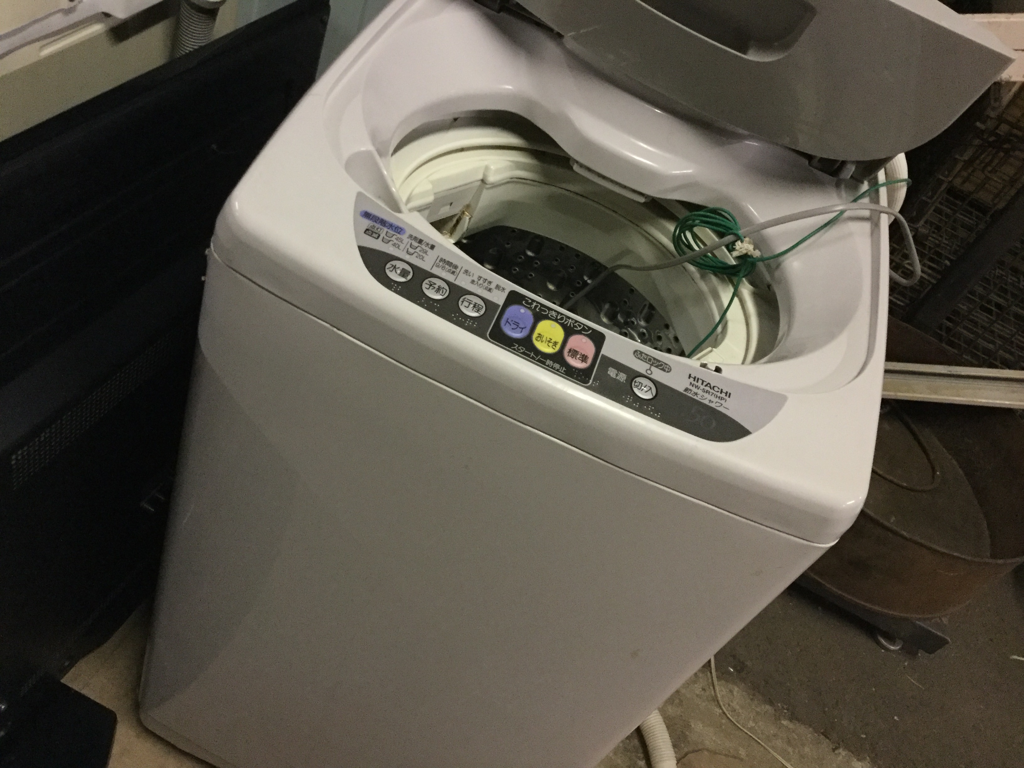 洗濯機です。