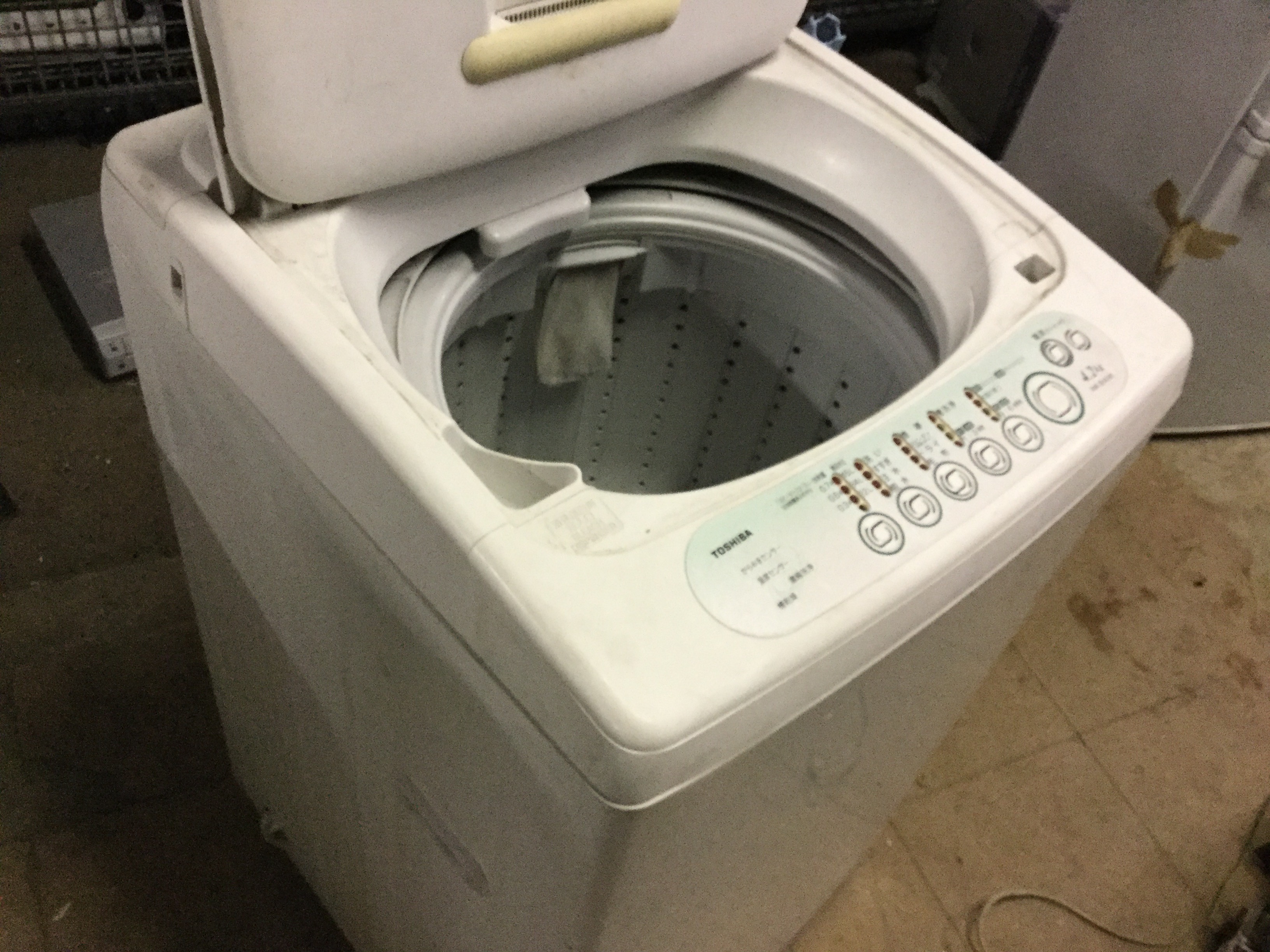 洗濯機②です。