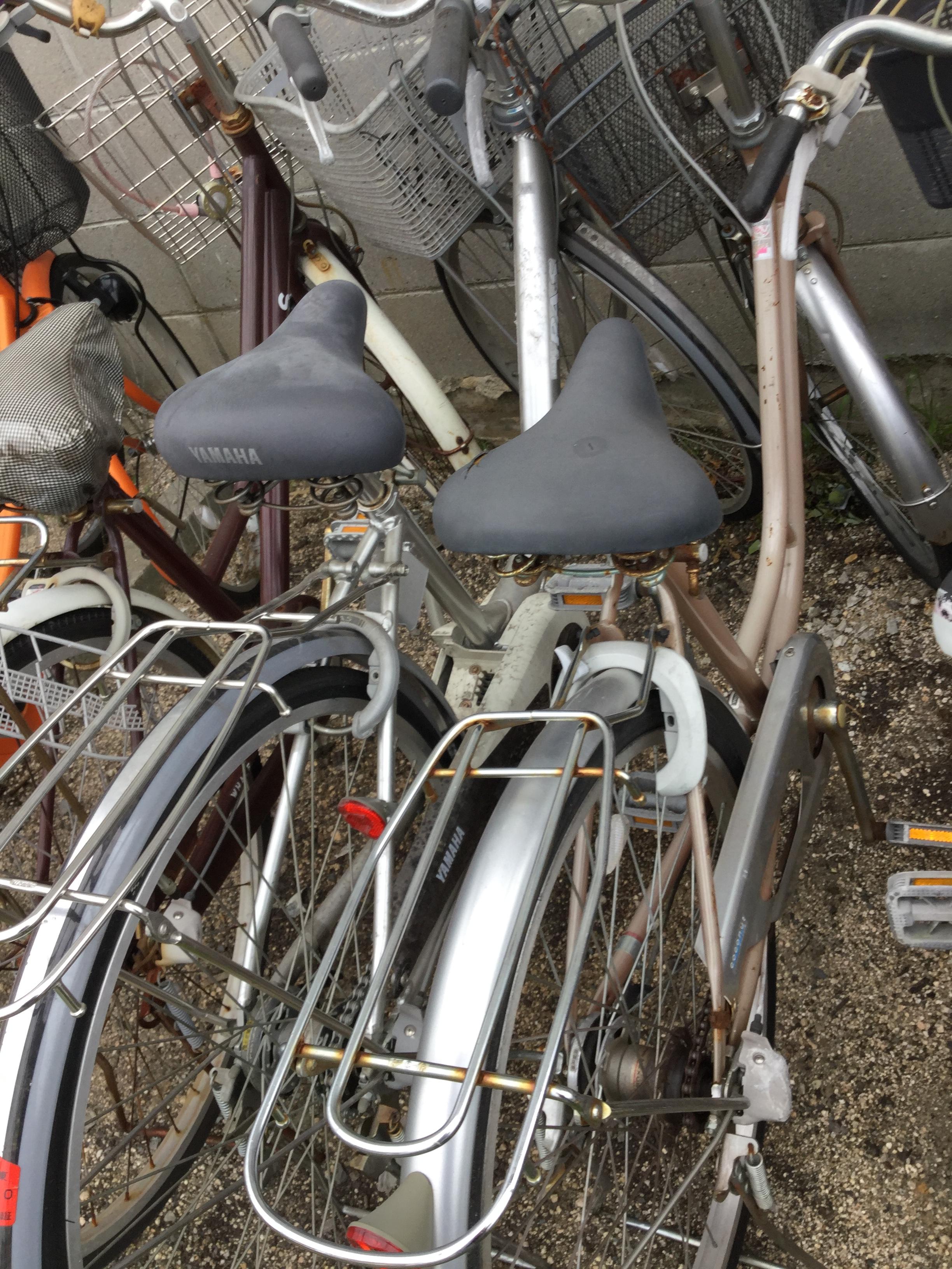 岡山市東区で自転車の回収、処分