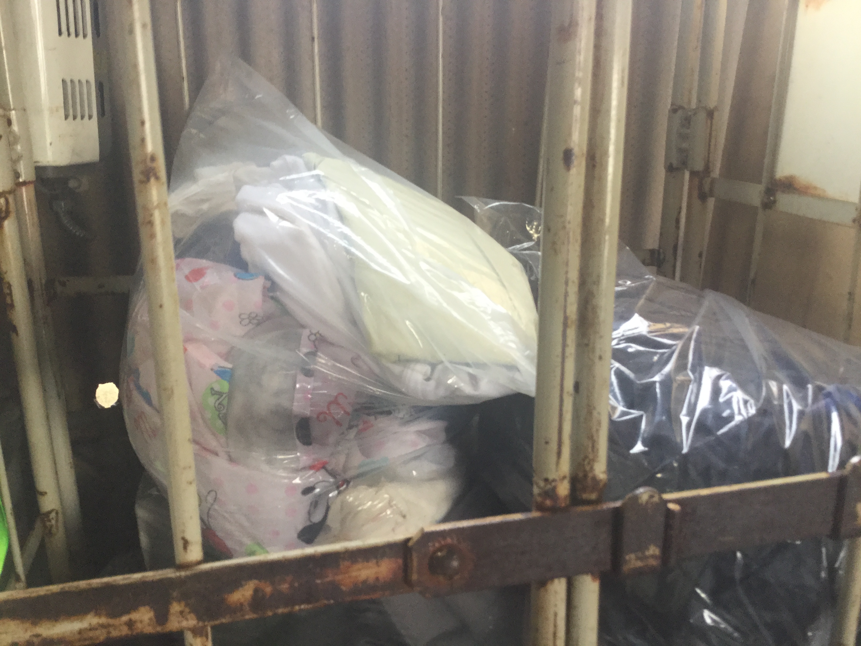 岡山市北区で不用品回収した衣類