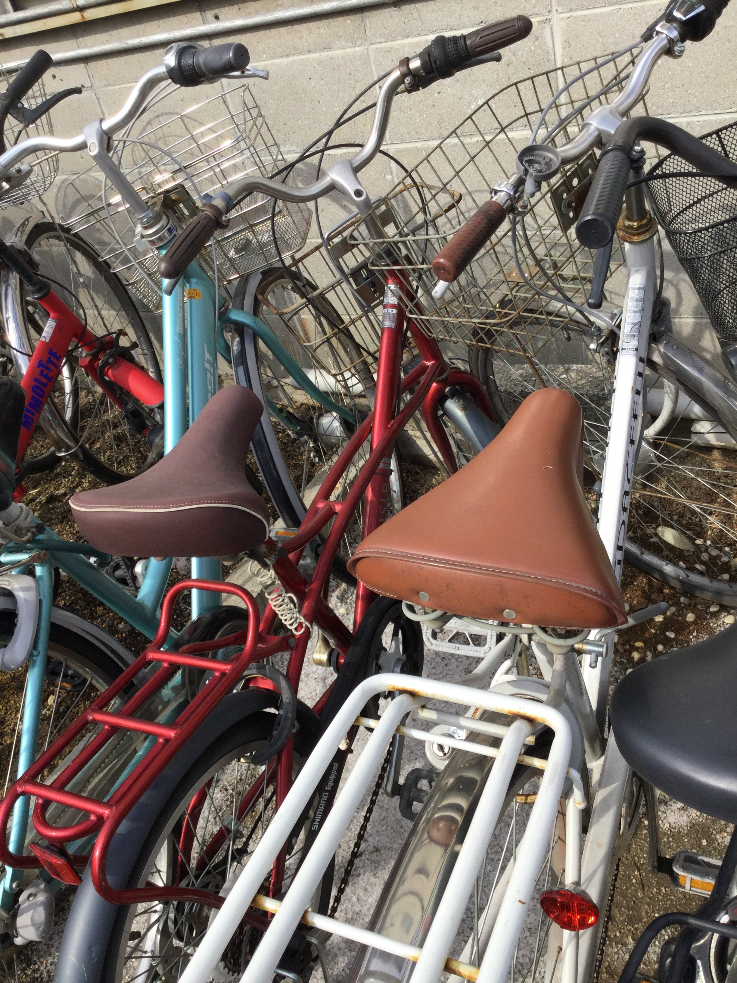 岡山市中区で自転車回収、自転車処分