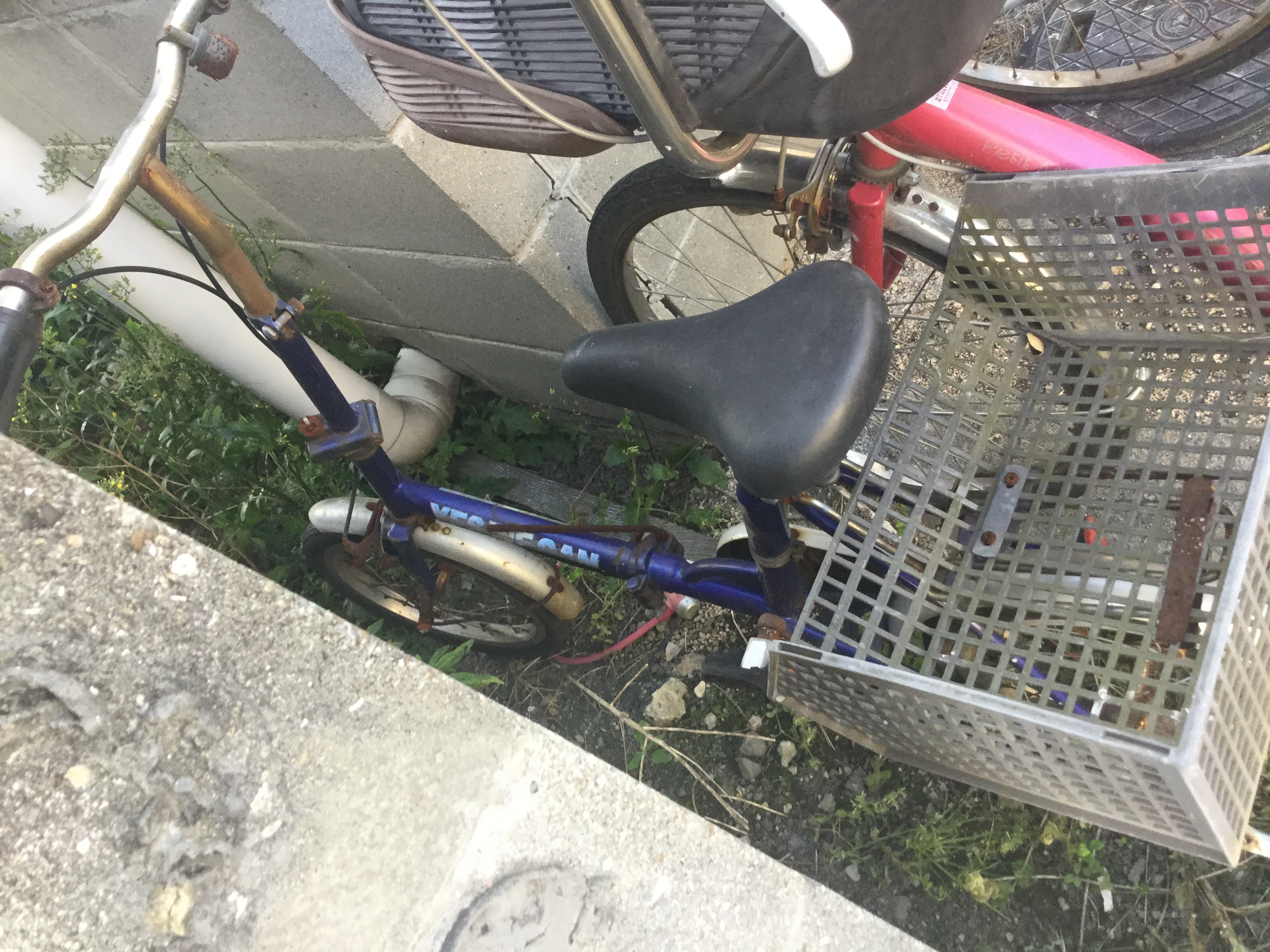 岡山市北区での自転車回収から自転車処分