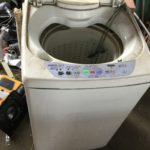 岡山市東区で洗濯機の回収をさせて頂きました