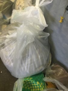 岡山県津山市上河原での不用品回収、粗大ゴミの片付け回収した着物