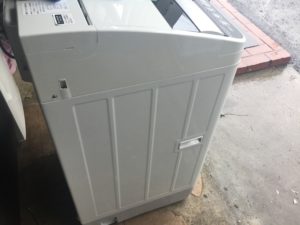 瀬戸内市で回収した洗濯機