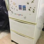 久米郡美咲町で回収した冷蔵庫