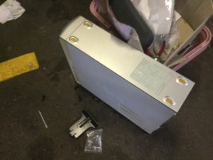 井原市での不用品回収、粗大ゴミの片付け回収したパソコン本体