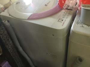勝田郡奈義町で回収した洗濯機