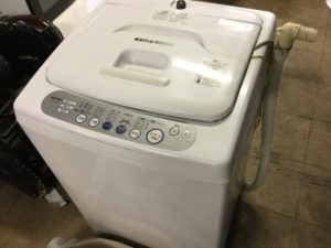 久米郡美咲町で回収した洗濯機