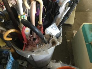 岡山県瀬戸内市邑久町での不用品回収、粗大ゴミの片付け回収した傘