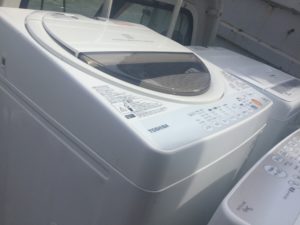 英田郡西粟倉村で回収した洗濯機