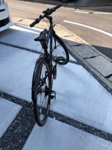 岡山市で回収した自転車