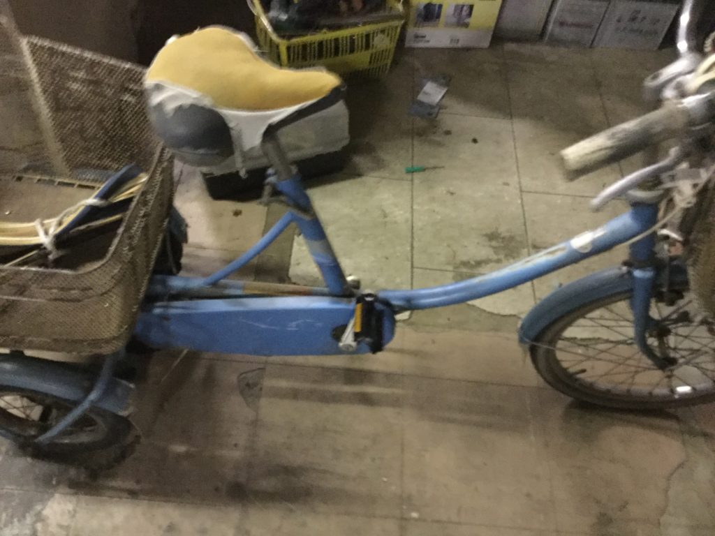 岡山市南区で回収した自転車