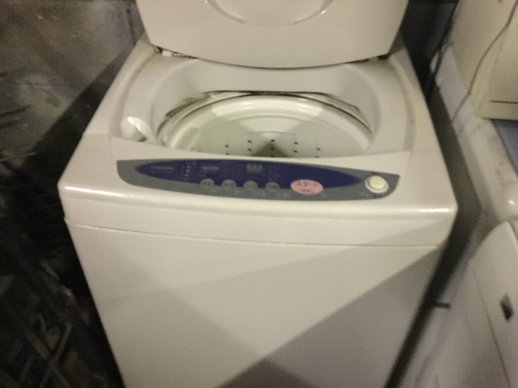 岡山県総社市で回収した洗濯機