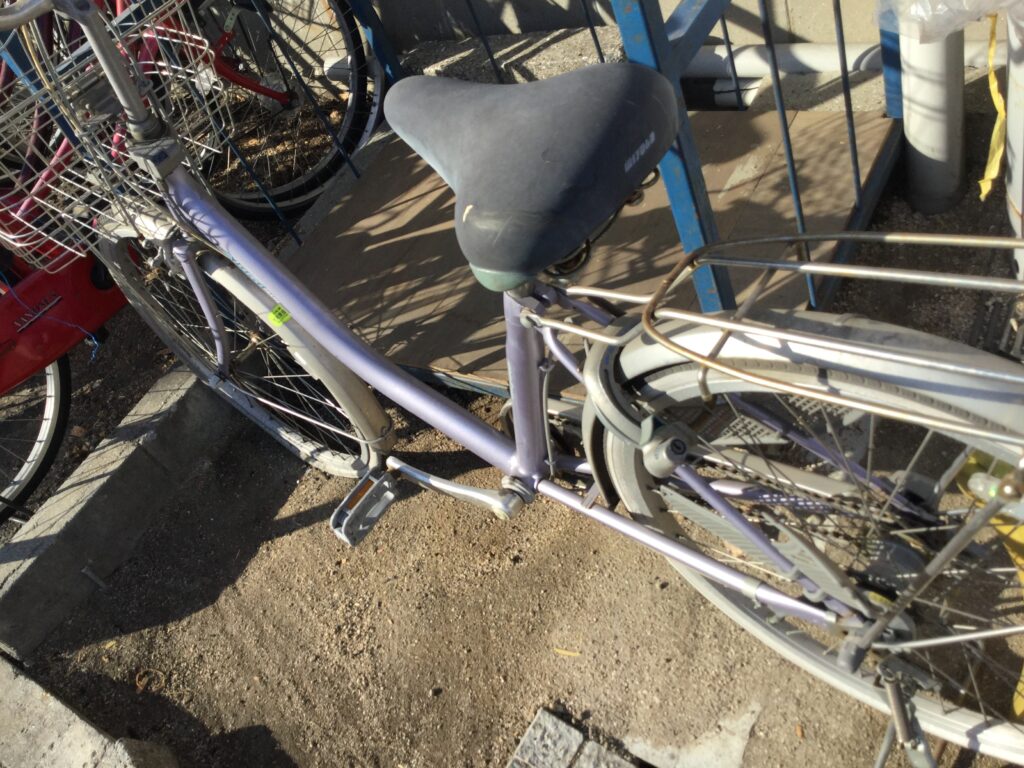 赤磐市で不用品回収した自転車