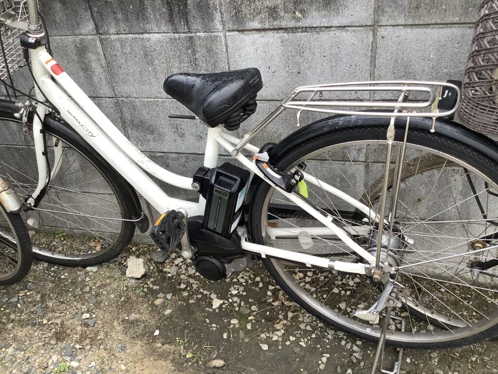 岡山市北区大安寺で回収した自転車