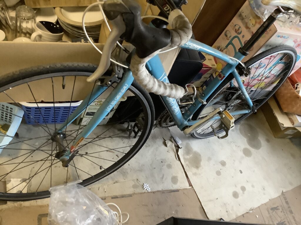 岡山市北区平和町で回収した自転車