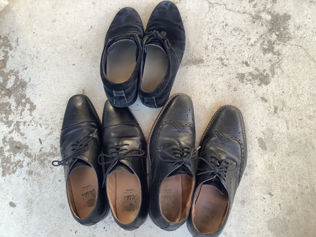 岡山市北区学南町で回収した靴