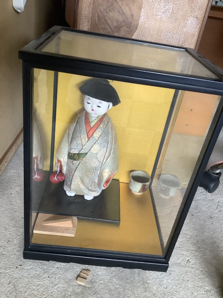 岡山市東区瀬戸町で回収した人形