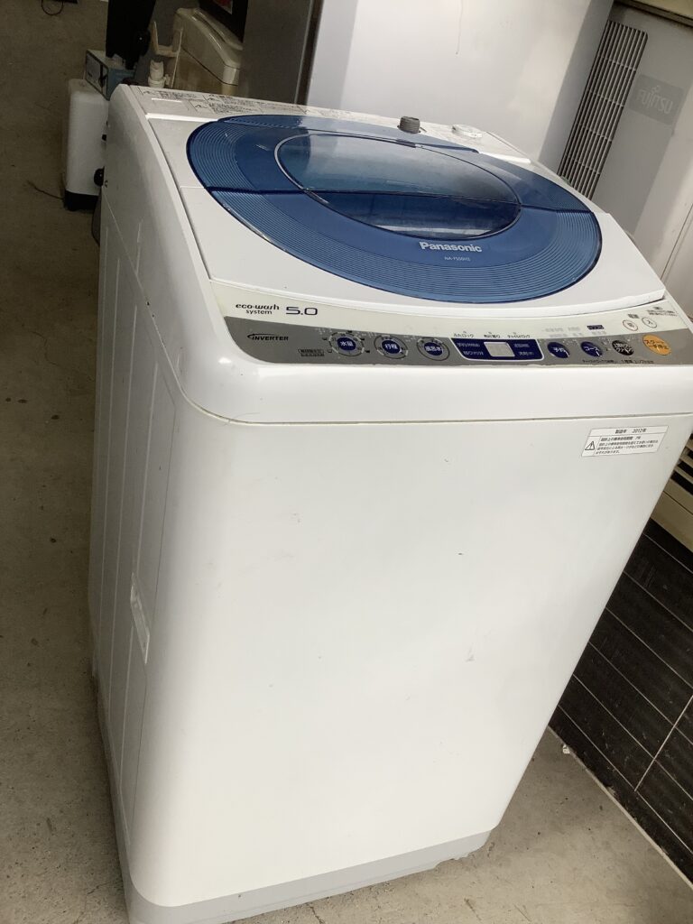 岡山市中区高屋で回収した洗濯機