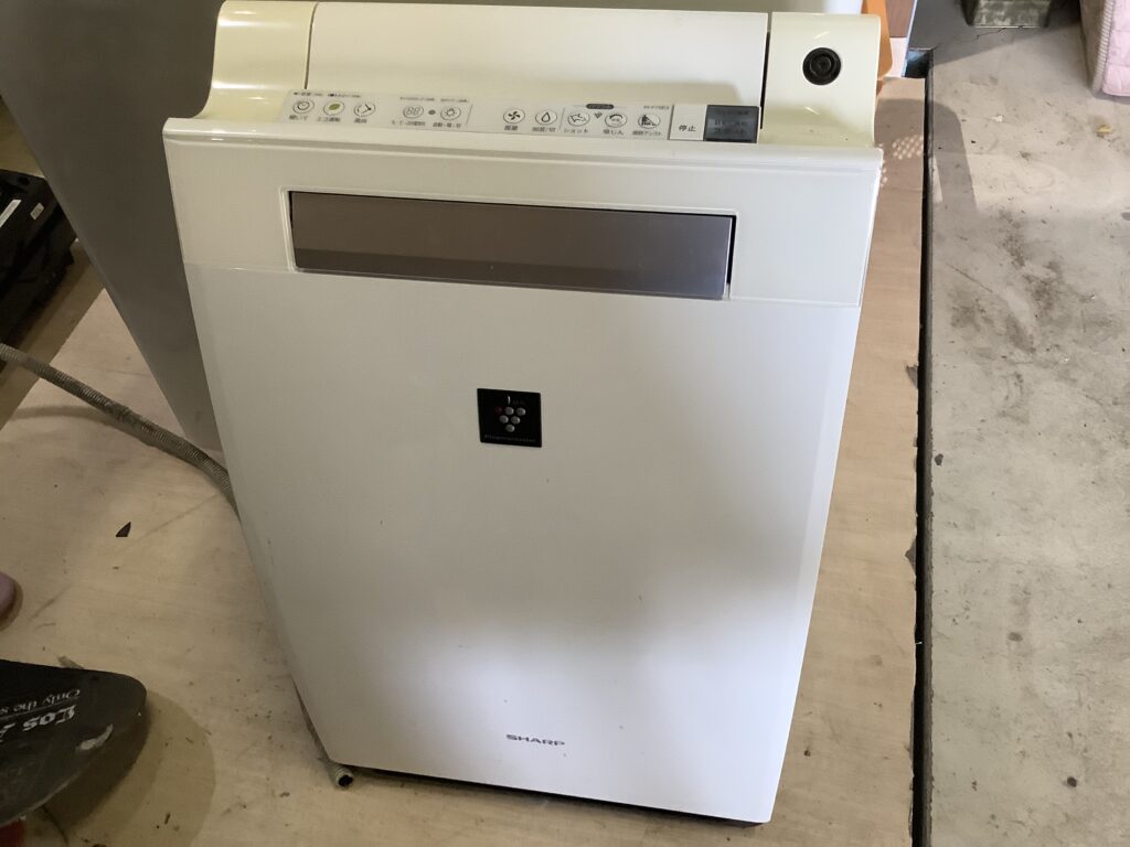 岡山市北区奥田で回収した加湿空気清浄機