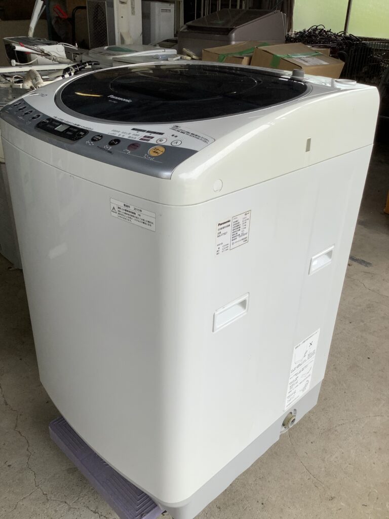 岡山市北区庭瀬で回収した洗濯機