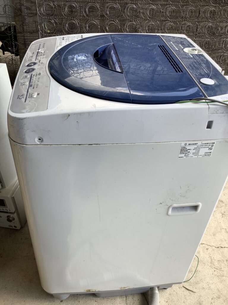 岡山市東区西大寺で回収した洗濯機