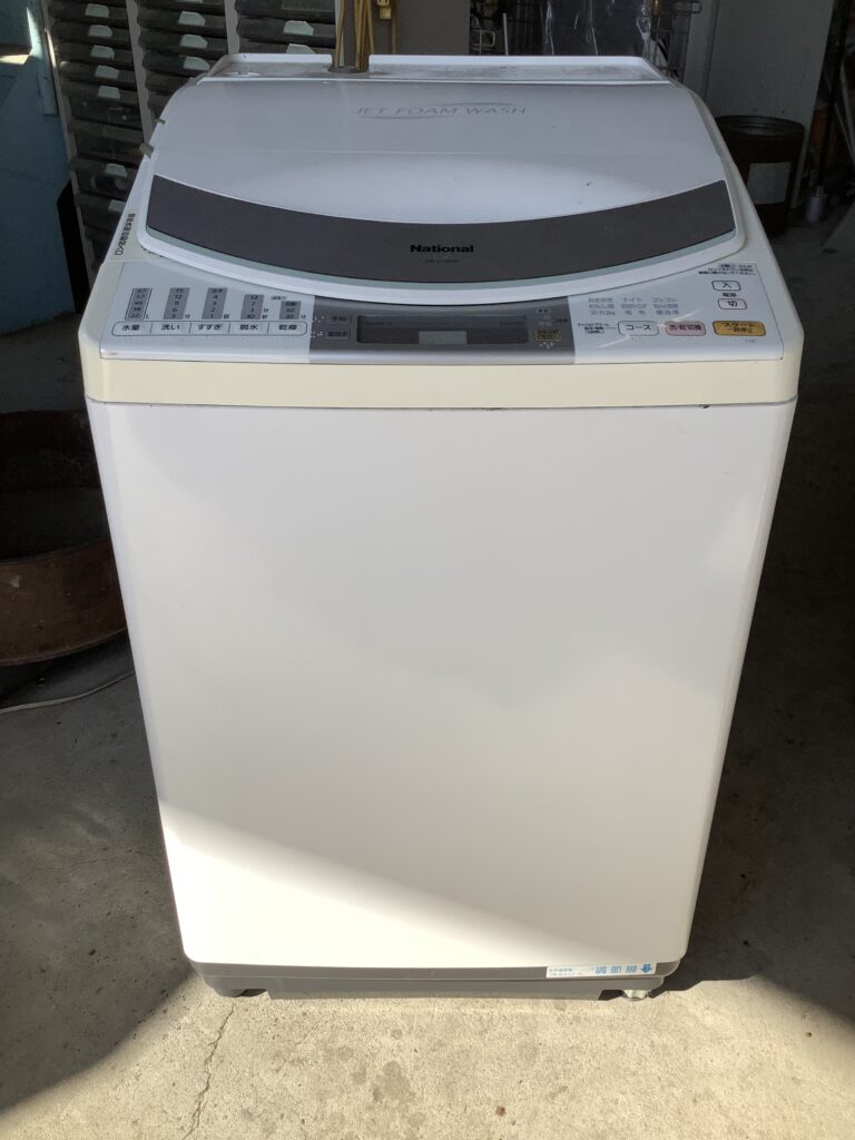 岡山市東区瀬戸町で回収した洗濯機