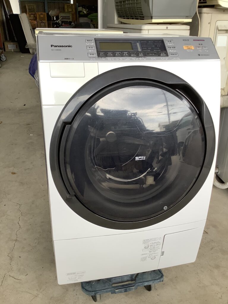 岡山市南区浦安本町で回収したドラム式洗濯機