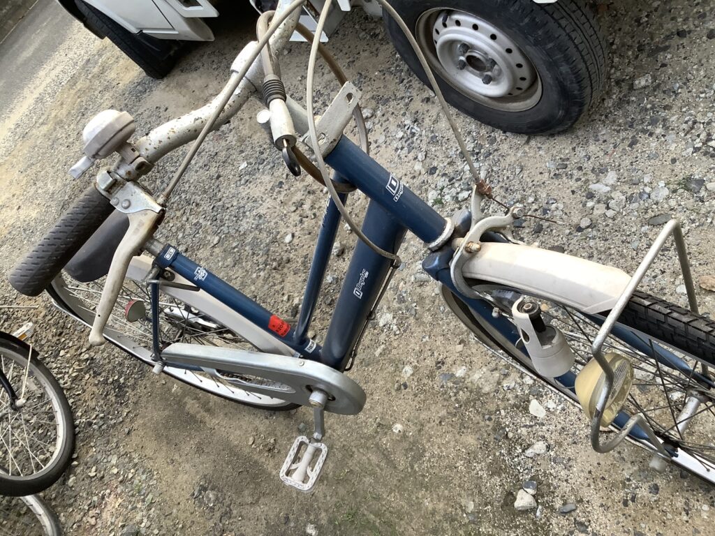 岡山市南区大福で回収した自転車