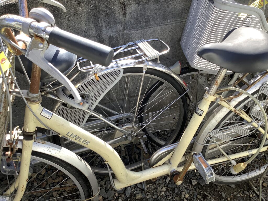 岡山市内の自転車不用品回収