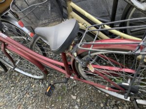 備前市で回収処分した自転車