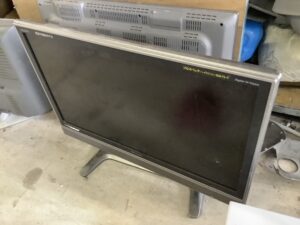 回収した液晶テレビ