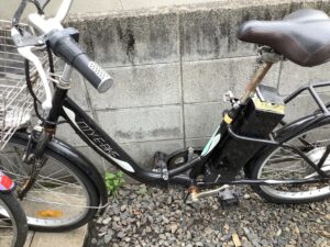 岡山市北区で処分した自転車