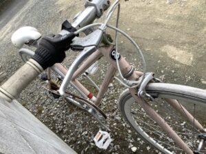 岡山市北区で処分した自転車