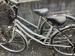 笠岡市金浦で処分した自転車