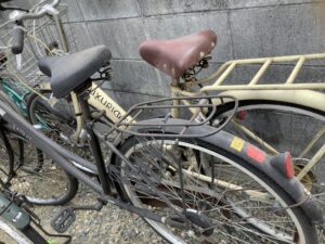 笠岡市で処分した自転車