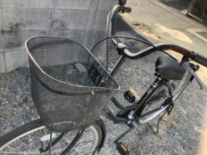 新見市で処分した自転車